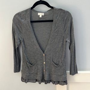 Maison Jules M grey cardigan